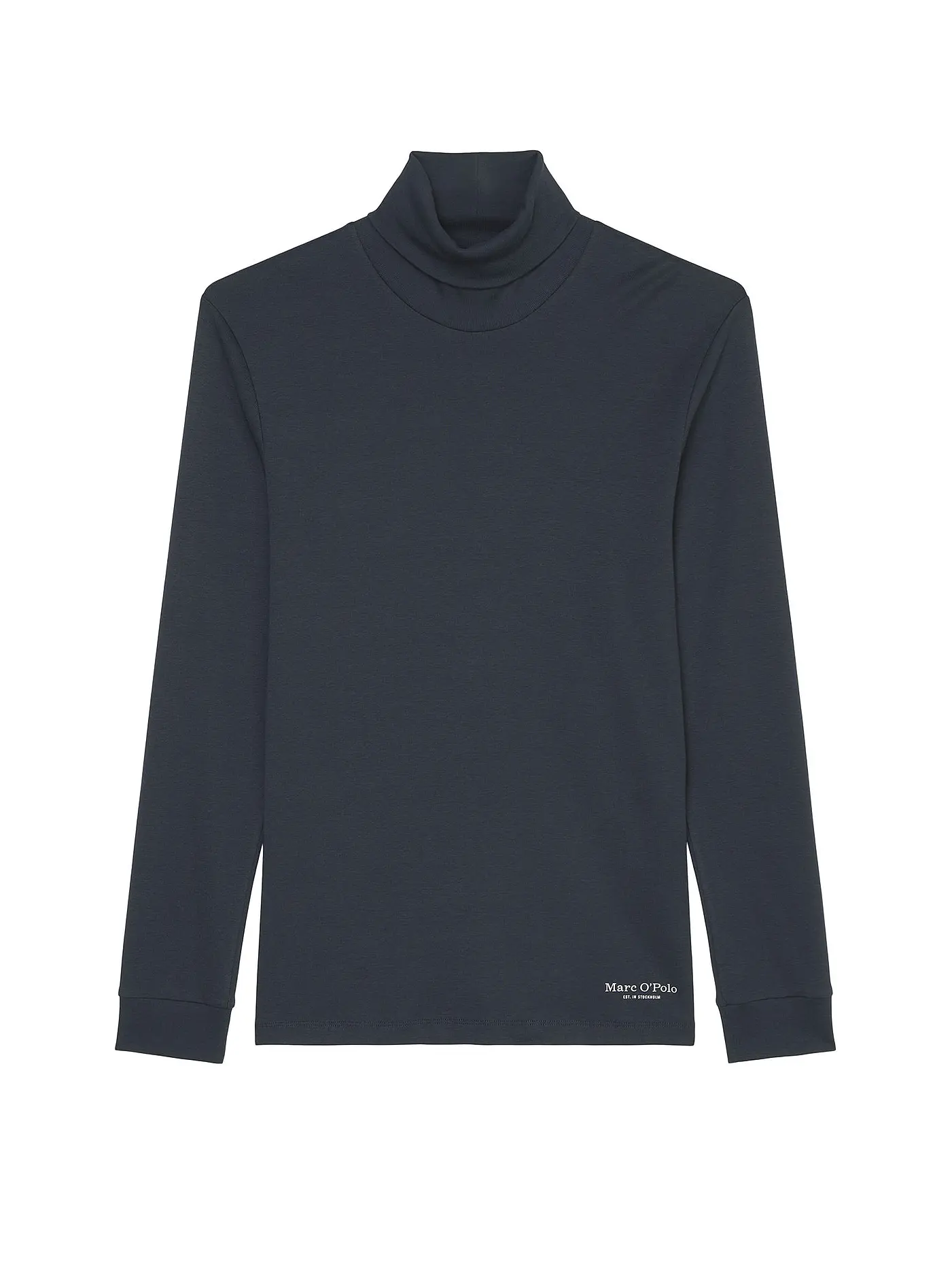 MARC O'POLO | Rollkragenshirt | blau